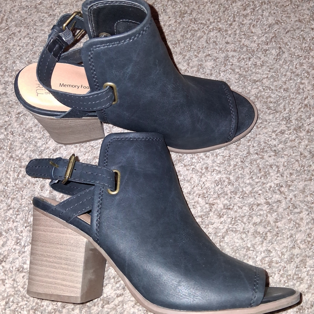 Peep Toed Booties